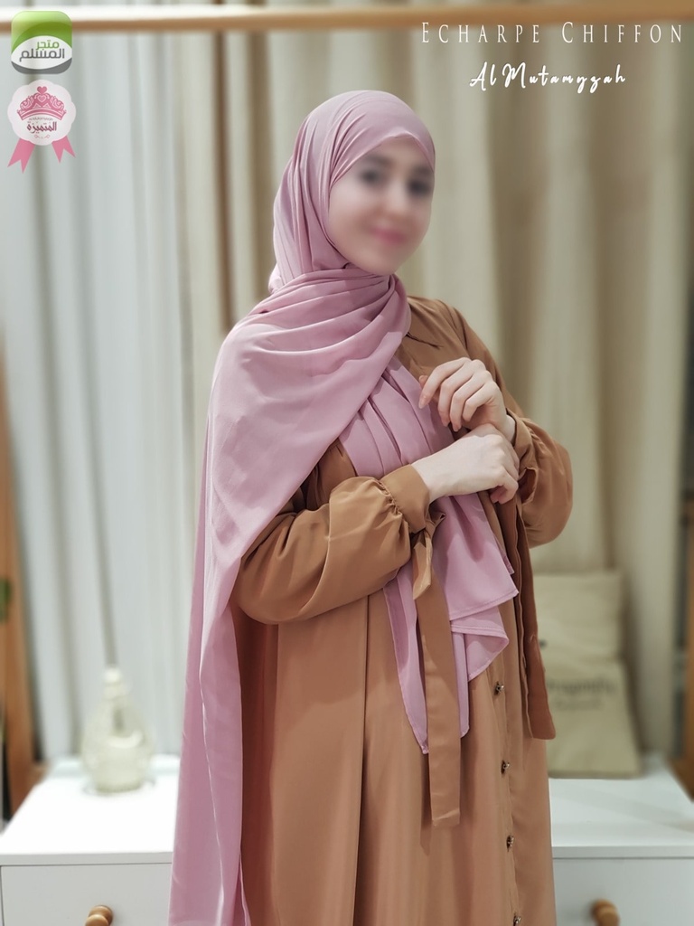 echarpe  Chiffon 2 m