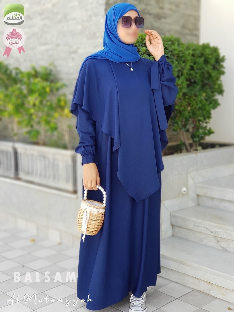 Balsam jilbab + cape