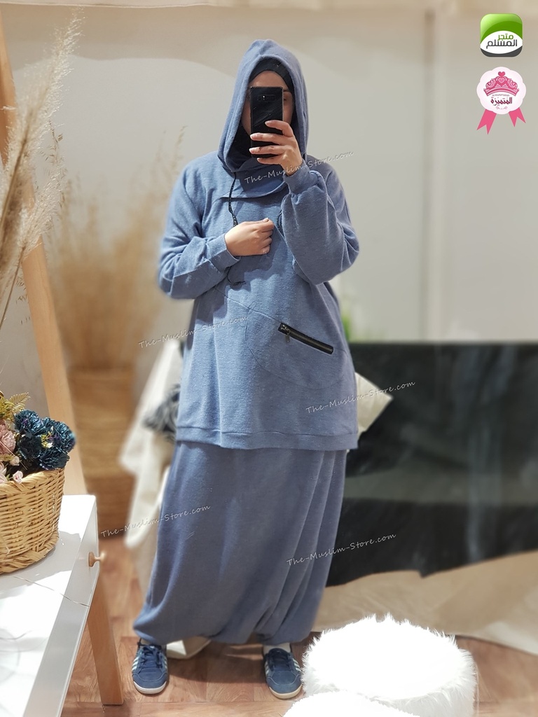 Liticia capuche + jupe molleton