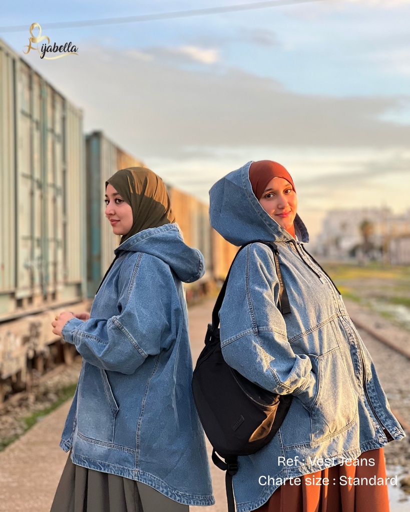Veste Jeans Hijabella