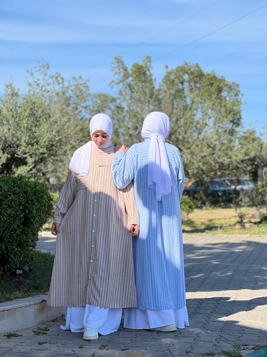 Robe chemise Rayure